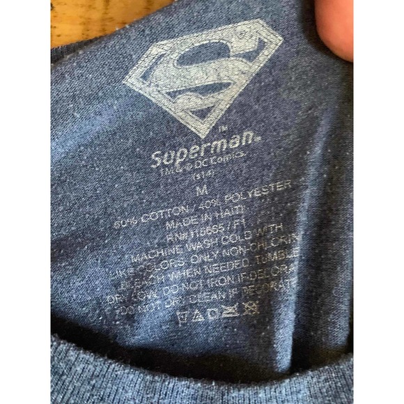 Superman blue t-shirt - M - Picture 2 of 2